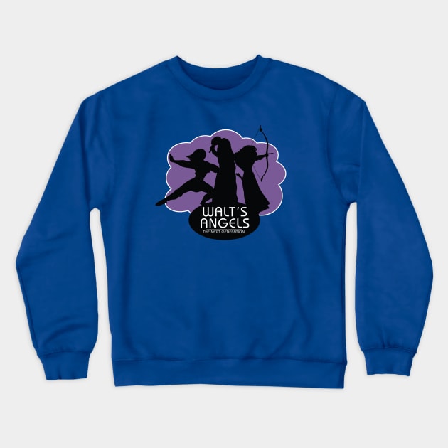 Walt's Angels Crewneck Sweatshirt by LimitLyss